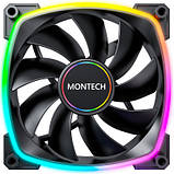 Популярний! Кулер до корпусу MONTECH AX140 PWM BLACK - Краща якість тільки на Nukleon.com.ua, фото 3