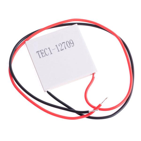 TEC1-12709, Модуль Пельтьє TEC1-12709, 40x40х3.4мм, 12В, 82Вт, 9А