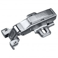 Завіса Clip-On 95 ° для алюмінієвого профілю зовнішня з дотягувачем Muller, фото 1