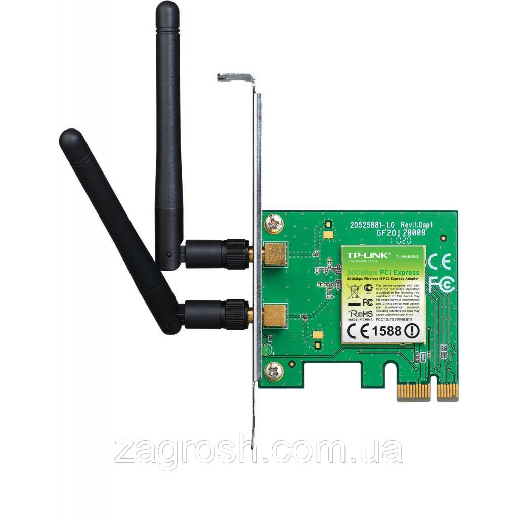 Promo Ціна! Мережева карта Wi-Fi TP-Link TL-WN881ND - тільки на ZaGrosh.com.ua