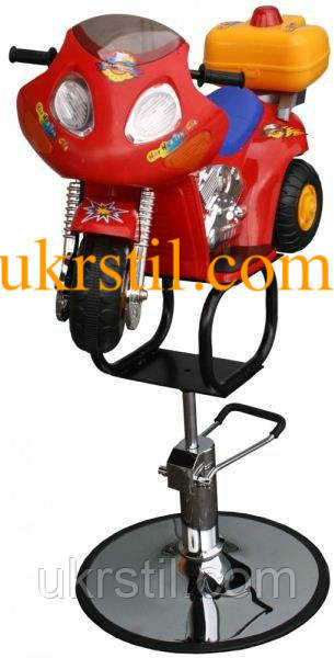 Дитяче перукарське крісло мотоцикл ZD-2109B, фото 1