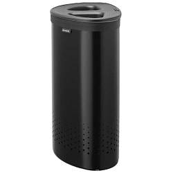 Бак для білизни Brabantia Laundry Bin 55 л чорний 242366
