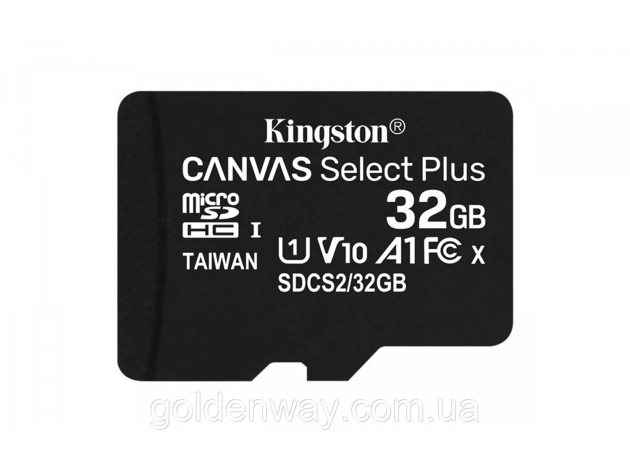 Картка пам'яті Kingston micro SD 32 GB Canvas Select Plus 10 для відеореєстратора, смартфона