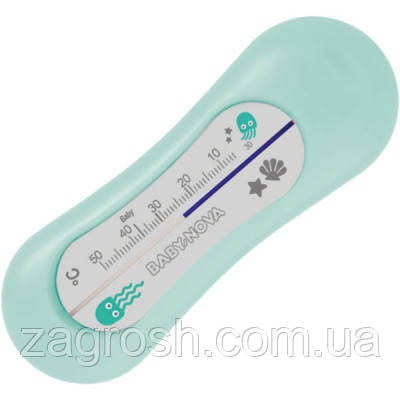 Promo Ціна! Термометр для води Baby-Nova зелений (3966392) - тільки на ZaGrosh.com.ua