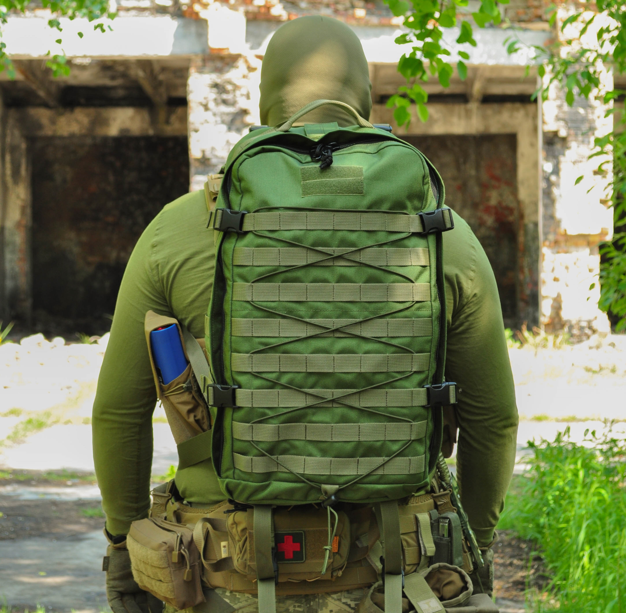 Тактичний рюкзак 40 л. штурмовий наплічник Стохід Олива, фото 1