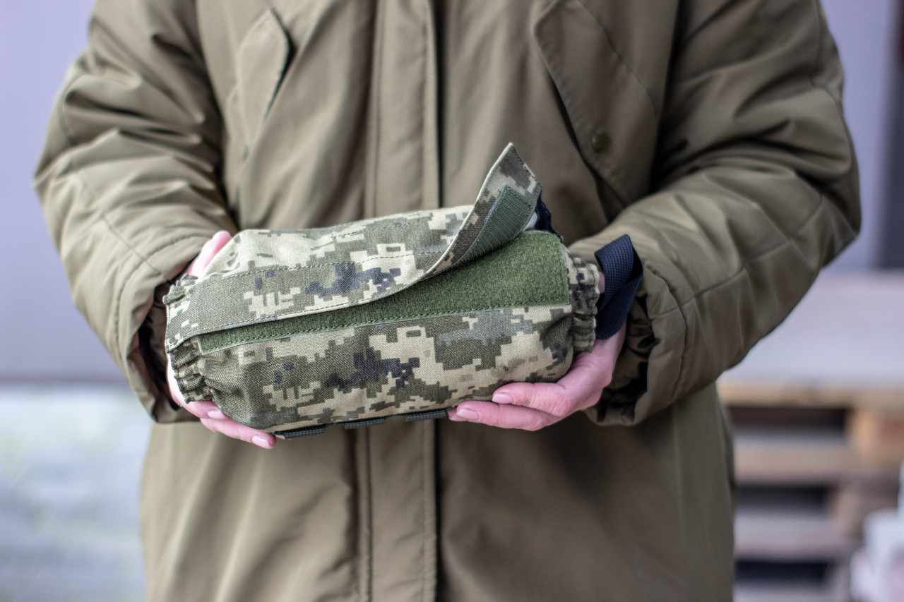 Ноші м'які медичні, безкаркасні евакуаційні ноші, санітарні складні носилки Піксель, фото 1