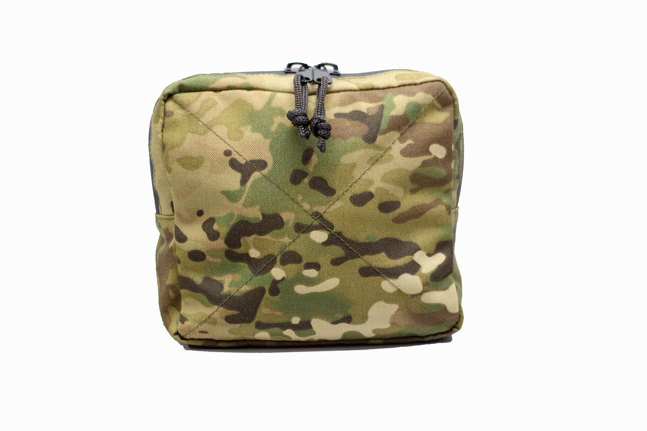 Підсумок під патрони розсипом MOLLE. Підсумок для розсипухи. Стохід 21х20х6,5 см Мультикам, фото 1