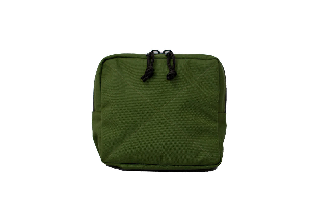 Підсумок під патрони розсипом MOLLE. Підсумок для розсипухи. Стохід 21х20х6,5 см Олива, фото 1