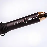 Керамічна плойка п'ять хвиль щипці 45 Вт для завивки волосся Sokany SK-670 Чорний Плойка голлівудські локони, фото 4