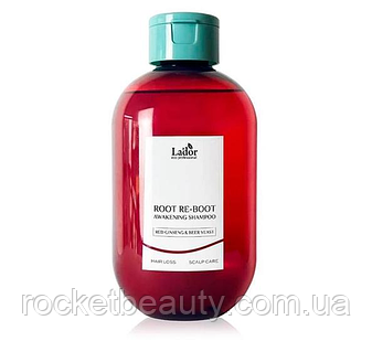 Шампунь для росту волосся La'dor Root Re-Boot Awakening Shampoo Red Ginseng & Beer Yeast, 300 мл