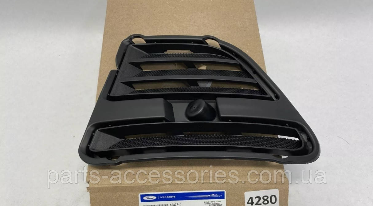 Ford Mustang 2013-2014 Кришка решітка в передній бампер ліва Нова Оригінал, фото 1
