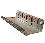 Профіль цокольний 53 мм алюмінієвий, товщ. 0.45мм (стартовий)  Довжина 2 м  Упаковка 20 шт