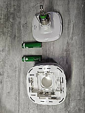 Опубликовано 30 июля 2024 г. LED лампочка з акумулятором FA-7936, 30W, E27, 2x18650/3×ААА, гачок, фото 4