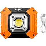 Популярний! Прожектор Neo Tools 10 Вт, 750 люмен, функція PowerBank (99-038) - Краща якість тільки на Nukleon.com.ua, фото 3