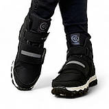 36, 37, 38р. Черевики зимові на хутрі на липучки підліткові (Кд-2023), фото 5