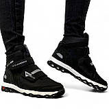 36, 37, 38р. Черевики зимові на хутрі на липучки підліткові (Кд-2023), фото 6