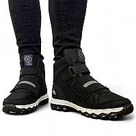 36 р. Черевики зимові на хутрі на липучки підліткові (Кд-2023)