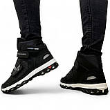 36, 37, 38р. Черевики зимові на хутрі на липучки підліткові (Кд-2023), фото 2