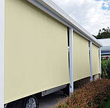 Маркіза  перегородка бічна 300х160 см Сірий (антрацит), фото 4