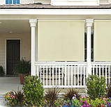 Маркіза  перегородка бічна 300х160 см Сірий (антрацит), фото 6