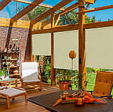 Маркіза  перегородка бічна 300х160 см Сірий (антрацит), фото 9