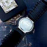 Тактичний багатофункціональний годинник Patriot 005BKSU ЗСУ Чорні Паракордовий ремінець Black + Коробка., фото 5