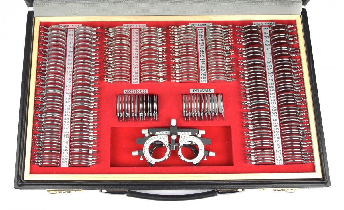 Набори офтальмологічних пробних окулярних лінз 266, фото 1