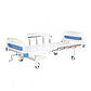 Ліжко лікарняне FB-23 ( 2-секційне, механічне) на колесах, фото 2