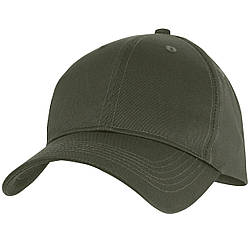Бейсболка чоловіча SOLID OLIVE DRAB LOW PROFILE CAP колір олива бавовна - твіл ROTCHO USA