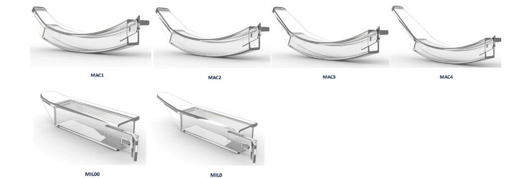 Клинки одноразові для відеоларингоскопа CR-31D, фото 1