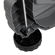 Газонокосарка електрична 1.2кВт з контейнером 30л INTERTOOL DT-2260, фото 8