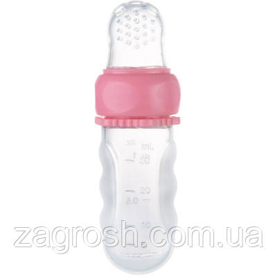 Promo Ціна! Ніблер Canpol babies силіконовий для годування - рожевий (56/110_pin) - тільки на ZaGrosh.com.ua, фото 1