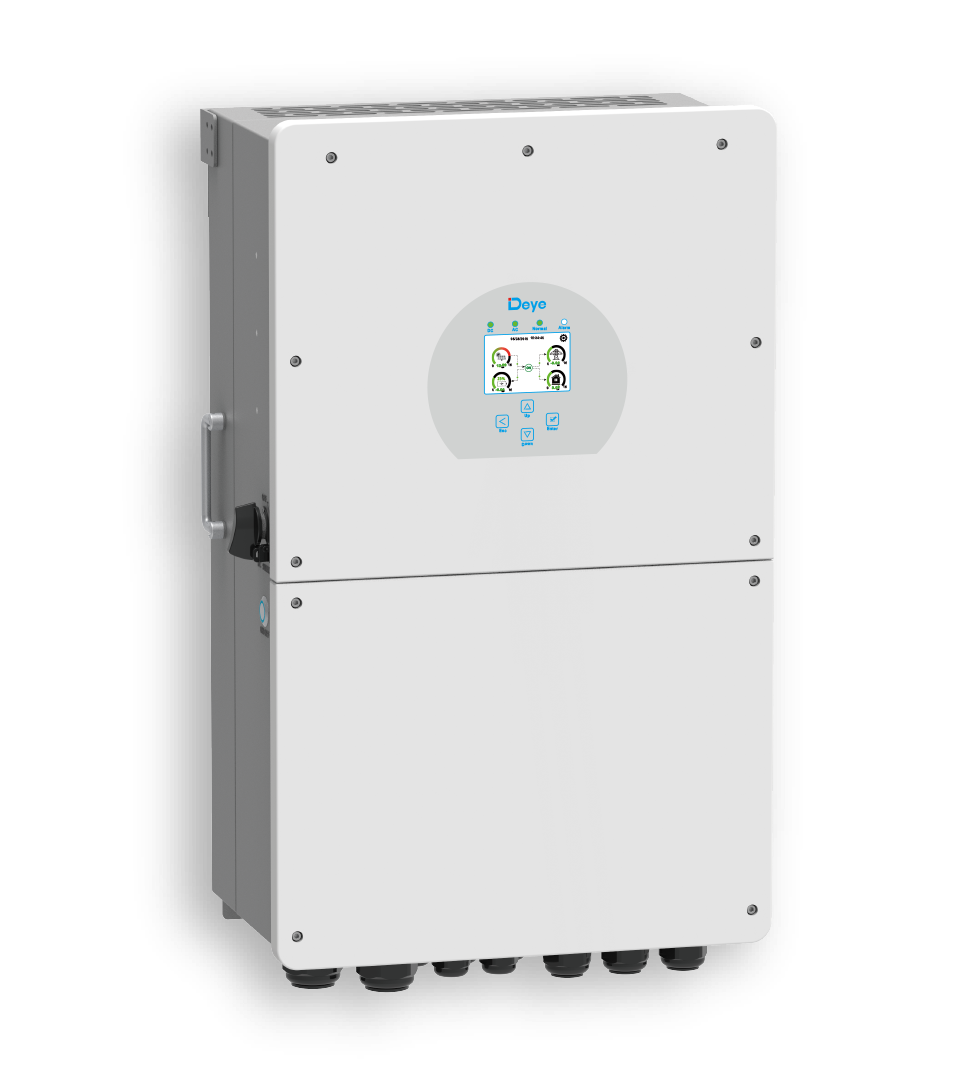 Однофазний гібридний інвертор Deye SUN-16K-SG01LP1-EU 16KW,48V, IP65, фото 1