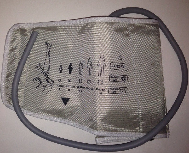 Манжета ЛЮКС для електронного тонометра на плечі стандартний розмір (22-32 см), фото 1