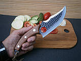Ніж кухарський Sonmelony Chef RT-06 Fultang 27см, фото 7