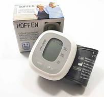 Тонометр автоматичний на зап'ястя Hoffen WBPM-1061 зі штучним інтелектом, Великобританія