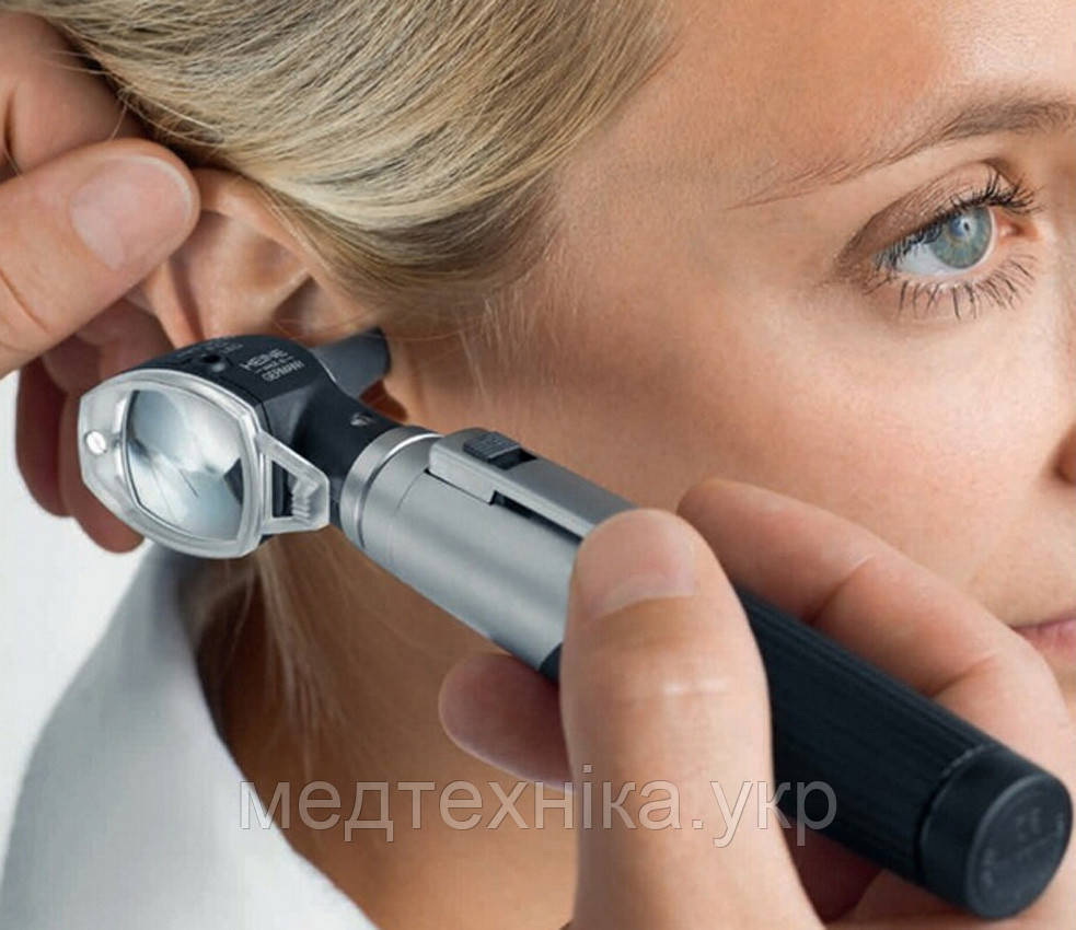 Отоскоп фіброоптичний TECH-MED TM-OT100В, запасна лампочка, Польща, фото 1