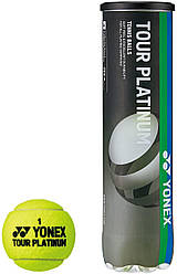 М'ячі для тенісу Yonex Tour Platinum (4B) Жовтий (TBTRPT4B)