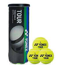 М'ячі для тенісу Yonex Tour (3B) Жовтий (TBTR3B)