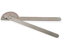 Гоніометр лінійка GIMA Робінсона для вимірювання рухливості суглобів пальців 175 мм 180°, Італія