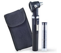 Отоскоп фіброоптичний GIMALUX F.O., 2,5 В пластиковий корпус: чорний, Італія