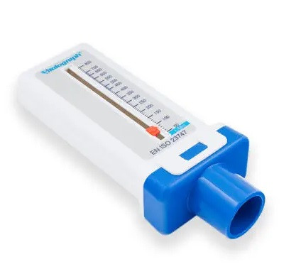 Пікфлометр Vitalograph 4300 для вимірювання пікової швидкості видиху 50 — 800 л/хв, Ірландія