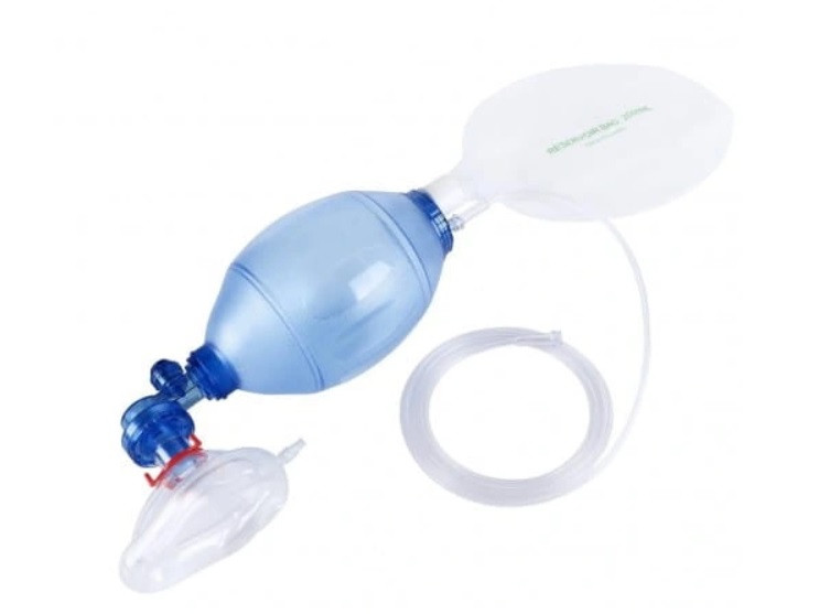Мішок дихальний ручний багаторазовий Sinmed типу АМБУ для немовлят від 10 кг до 30 кг, ПВХ, Польща
