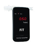 Алкотестер FIT178-LED з електрохімічним датчиком. Діапазон 0,00~0,400%BAC. Пам'ять на 10 тестів