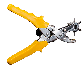 Діркопробивач револьверний 2-4,5 мм з Жовтою ручкою