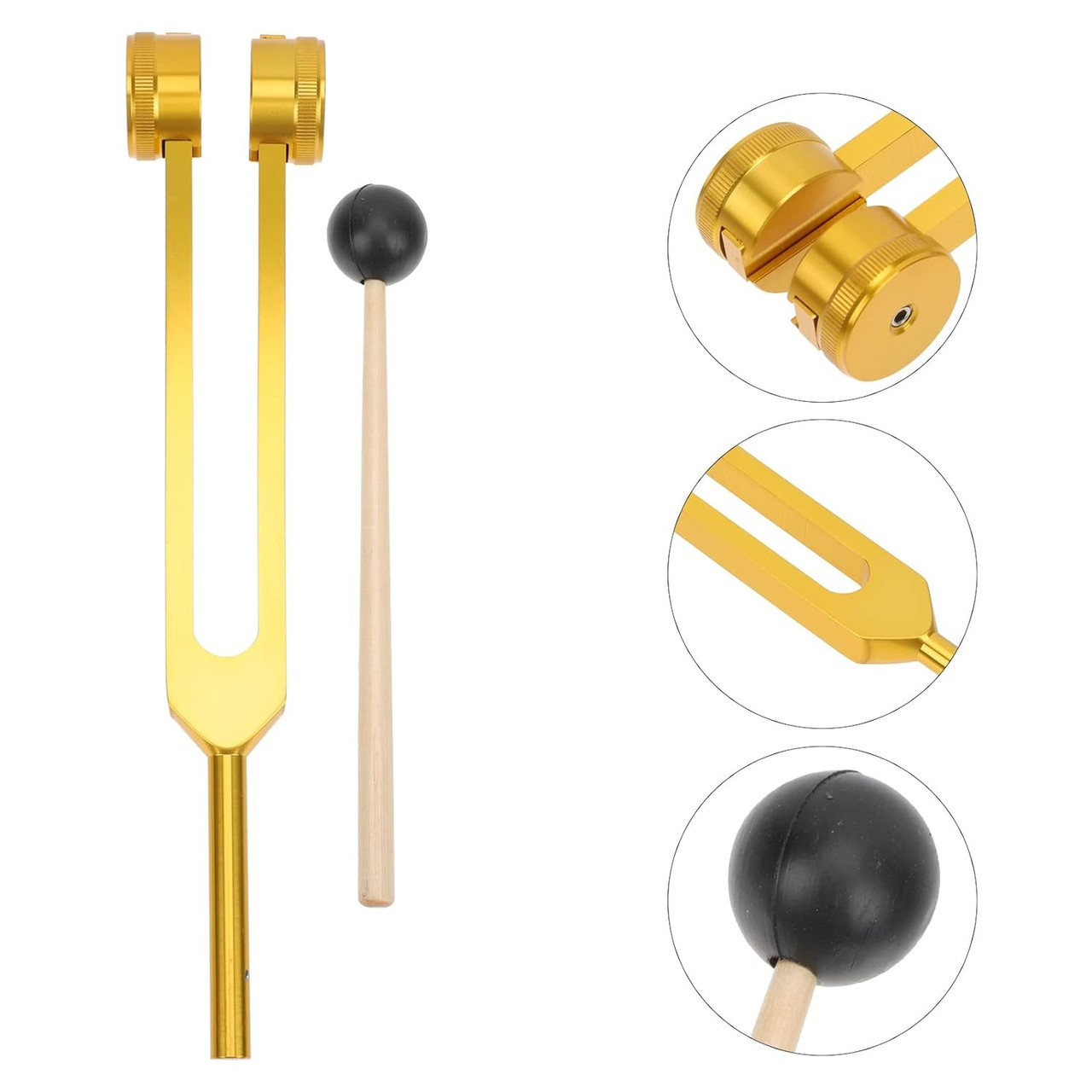 Камертон алюмінієвий із робочою частотою 64 Гц, з демпферами