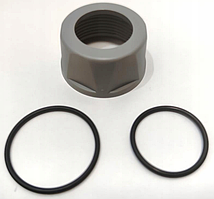 Комплект: гайка і 2 гумові ущільнювальні кільця для аналізаторів ADWA