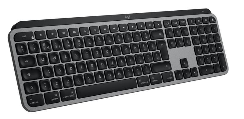 Клавіатура бездротова Logitech MX Keys S for Mac Space Grey (920-011637)