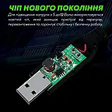 Кабель живлення для WiFi роутера від павербанка з перетворювачем 5V-12V USB DC 5,5*2.1 2.5 мм юсб, фото 9