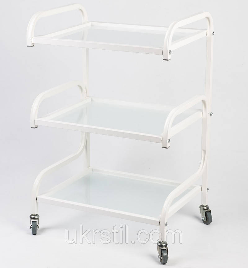 Косметологічний візок S3 білий, фото 1